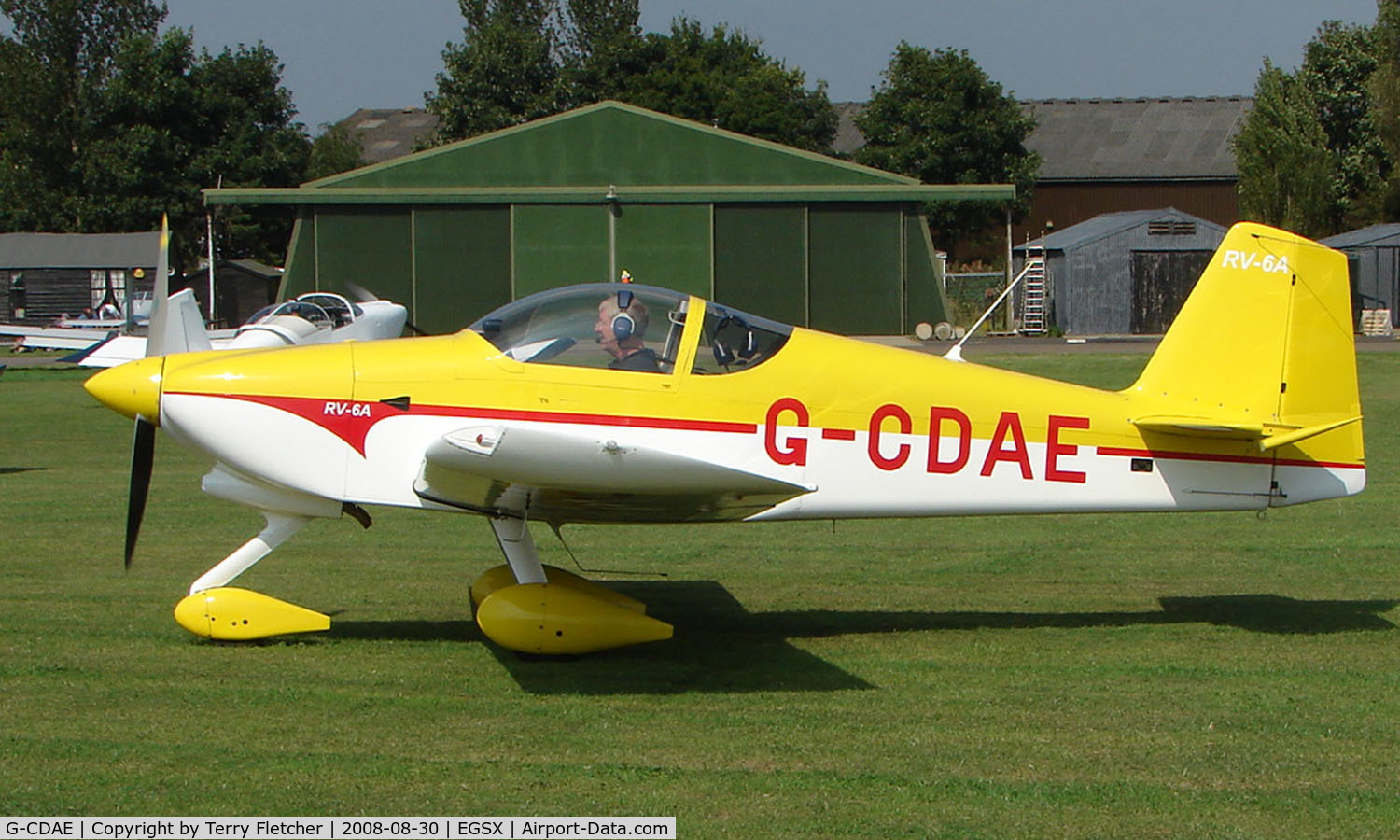 G-CDAE, 2005 Vans RV-6A C/N PFA 181A-13018, Participant in the 2008 RV Fly-in at North Weald Uk