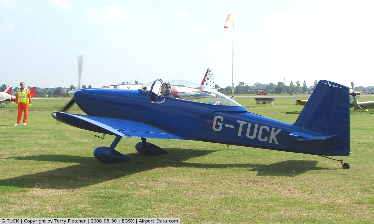G-TUCK, 2003 Vans RV-8 C/N PFA 303-13706, Participant in the 2008 RV Fly-in at North Weald Uk