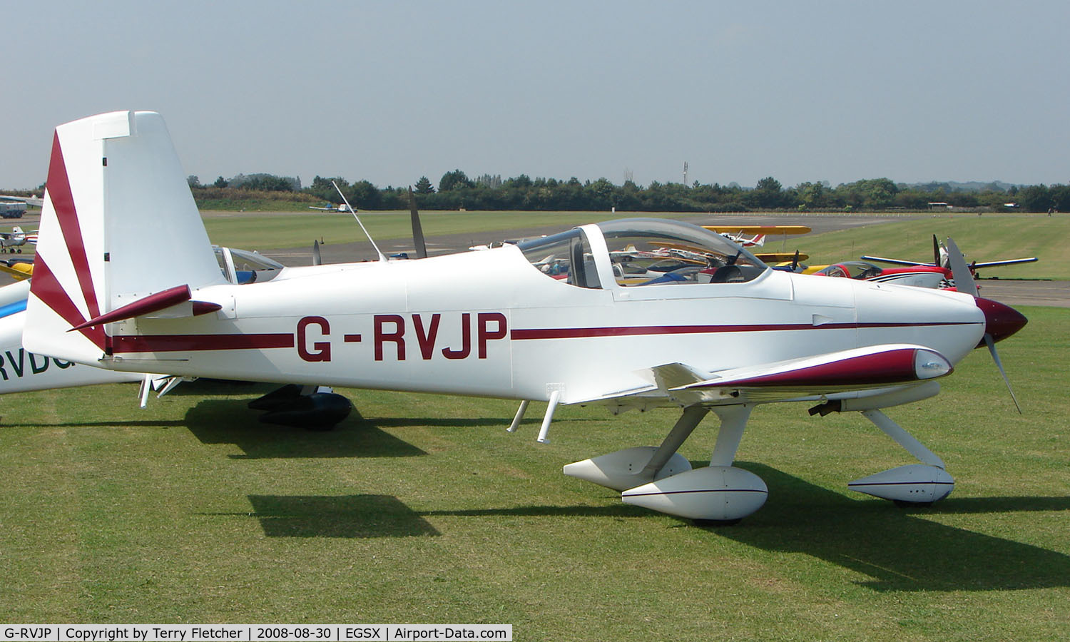 G-RVJP, 2006 Vans RV-9A C/N PFA 320-14364, Participant in the 2008 RV Fly-in at North Weald Uk