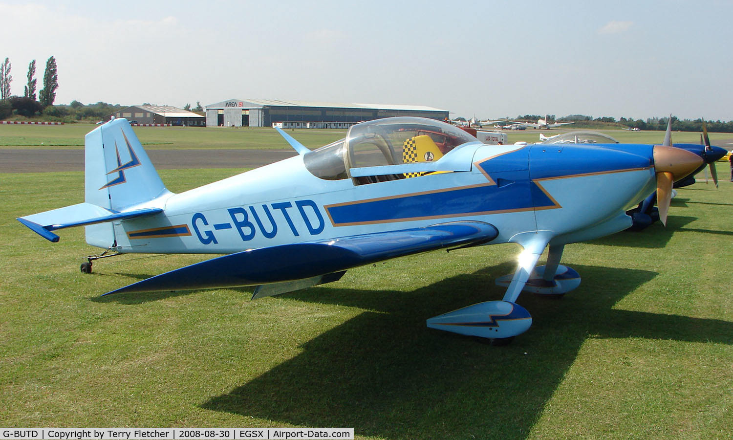 G-BUTD, 1993 Vans RV-6 C/N PFA 181-12152, Participant in the 2008 RV Fly-in at North Weald Uk