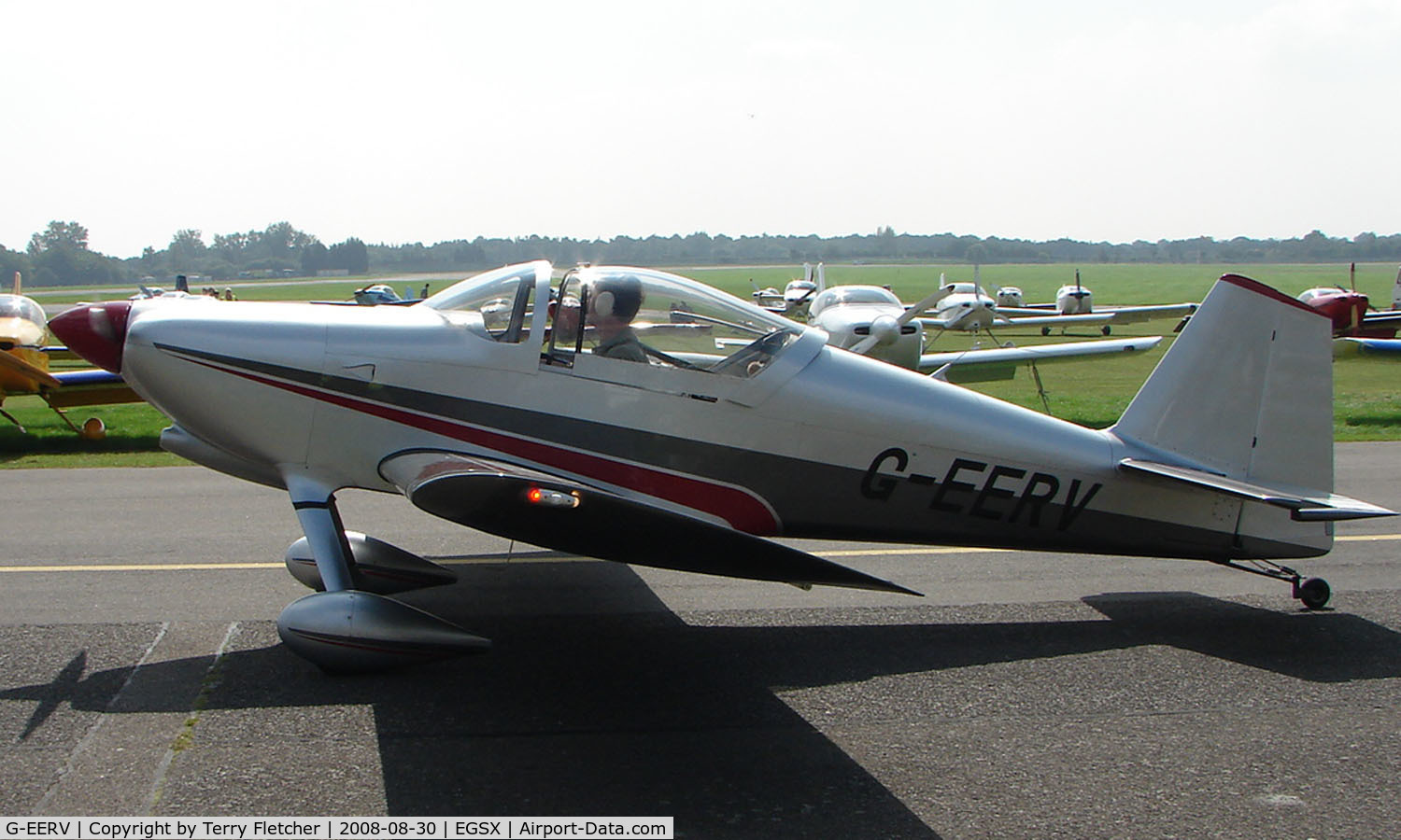 G-EERV, 2002 Vans RV-6 C/N PFA 181A-13381, Participant in the 2008 RV Fly-in at North Weald Uk
