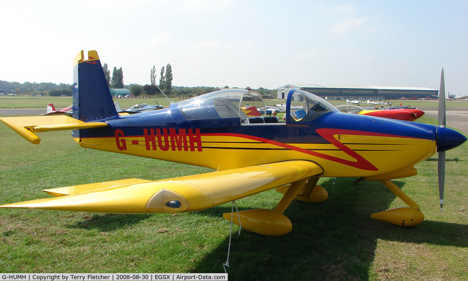 G-HUMH, 2006 Vans RV-9A C/N PFA 320-14357, Participant in the 2008 RV Fly-in at North Weald Uk