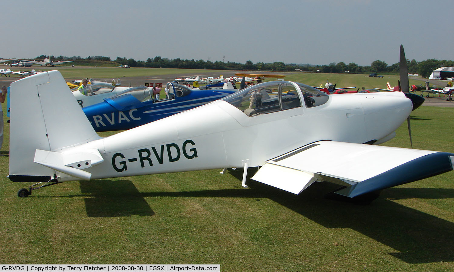 G-RVDG, 2007 Vans RV-9 C/N PFA 320-14310, Participant in the 2008 RV Fly-in at North Weald Uk