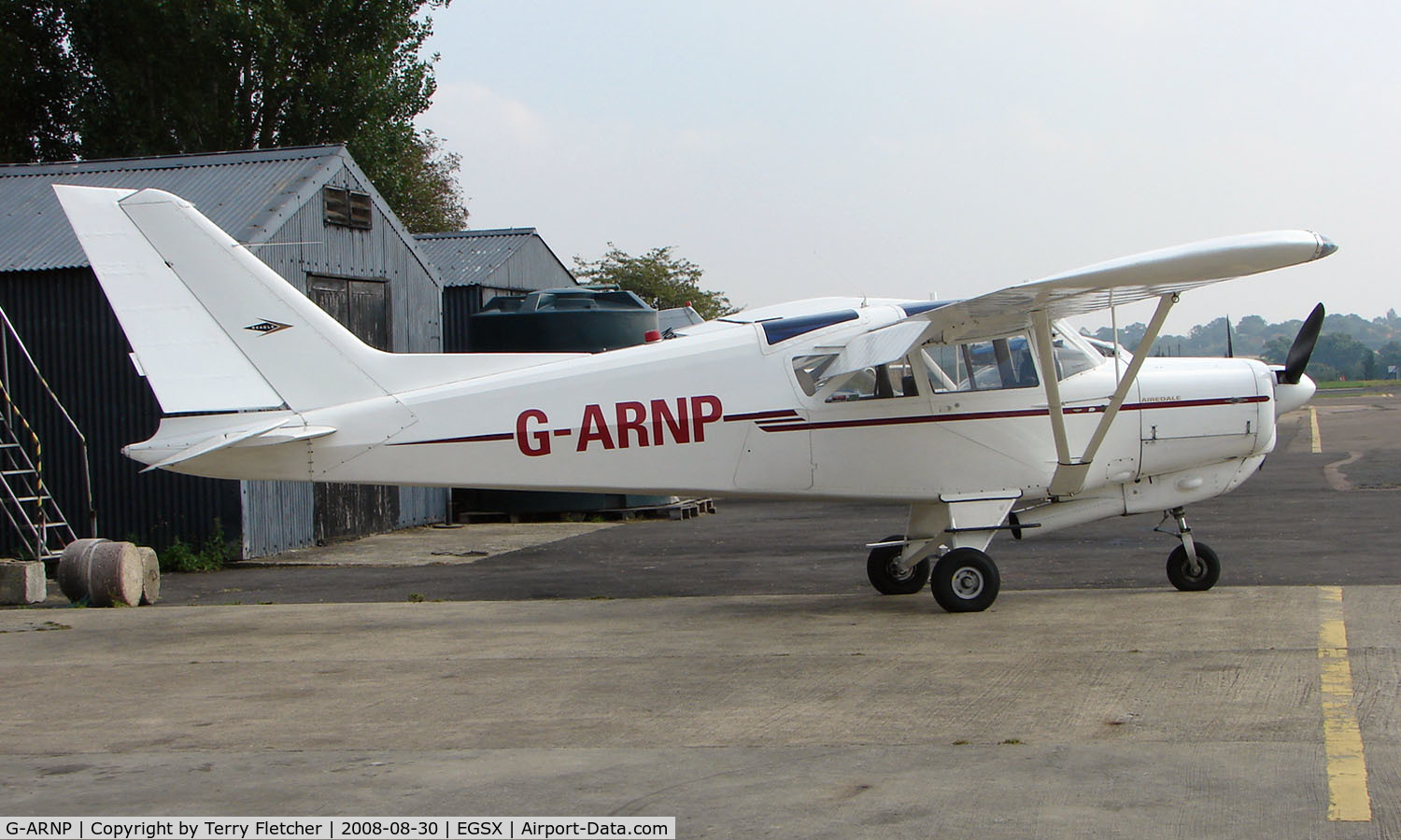 G-ARNP, 1961 Beagle A-109 Airdale C/N B.503, Beagle Airedale at North Weald