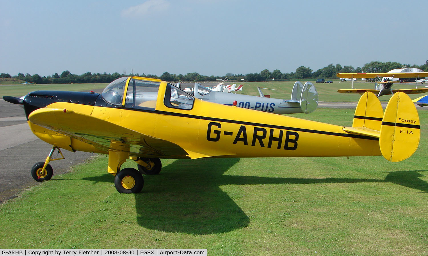 G-ARHB, 1960 Forney F-1A Aircoupe C/N 5733, 1960 Forney F-1A at North Weald