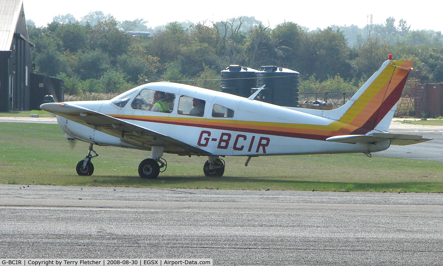 G-BCIR, 1974 Piper PA-28-151 Cherokee Warrior C/N 28-7415401, Piper Pa-28-151 at North Weald