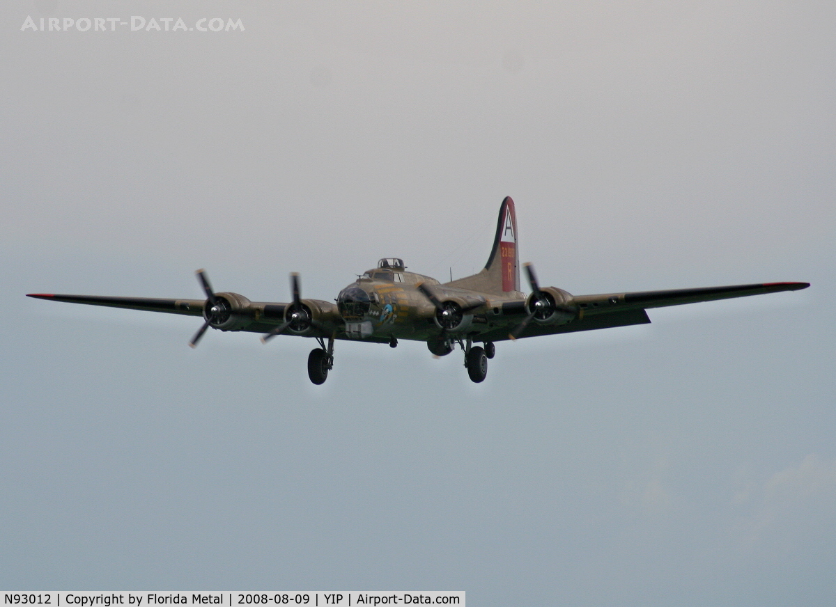 N93012, 1944 Boeing B-17G-30-BO Flying Fortress C/N 32264, B-17G Nine Oh Nine