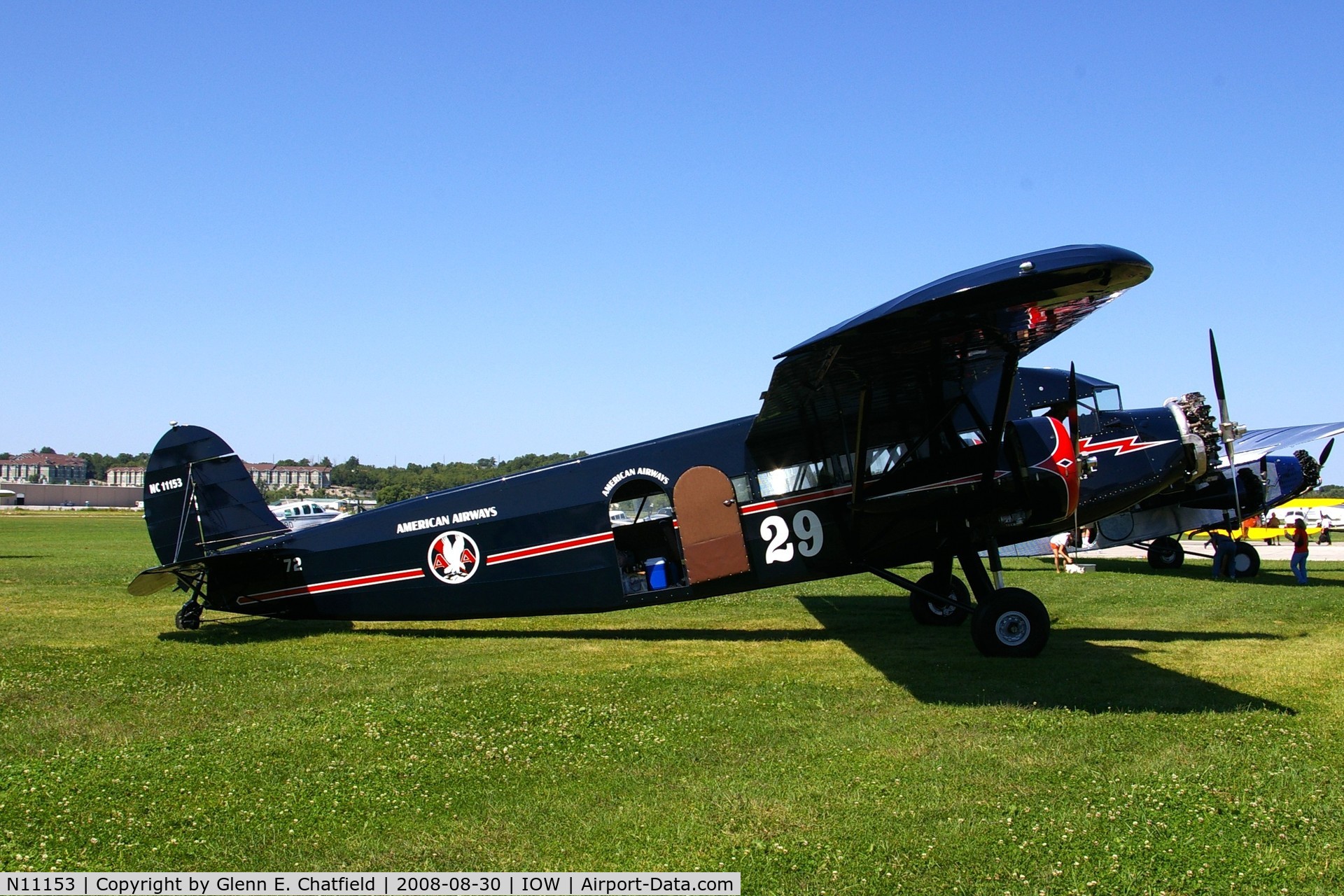 N11153, 1931 Stinson SM-6000-B C/N 5021, Parked - the mail has been delivered