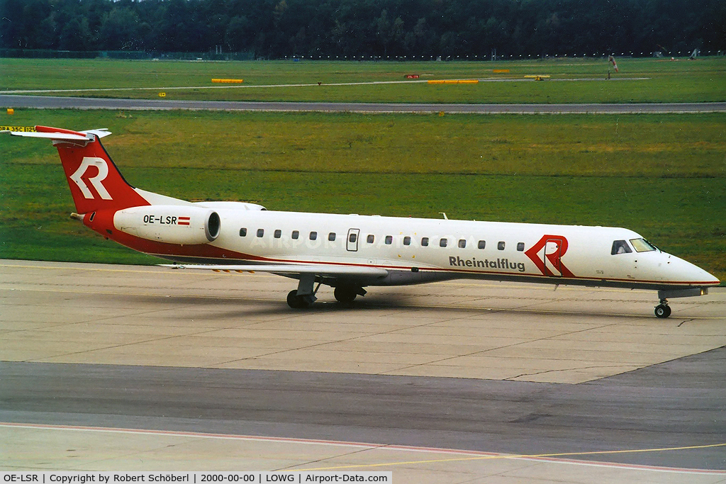 OE-LSR, 1999 Embraer EMB-145MP (ERJ-145MP) C/N 145203, Just arrived from FDH/EDNY