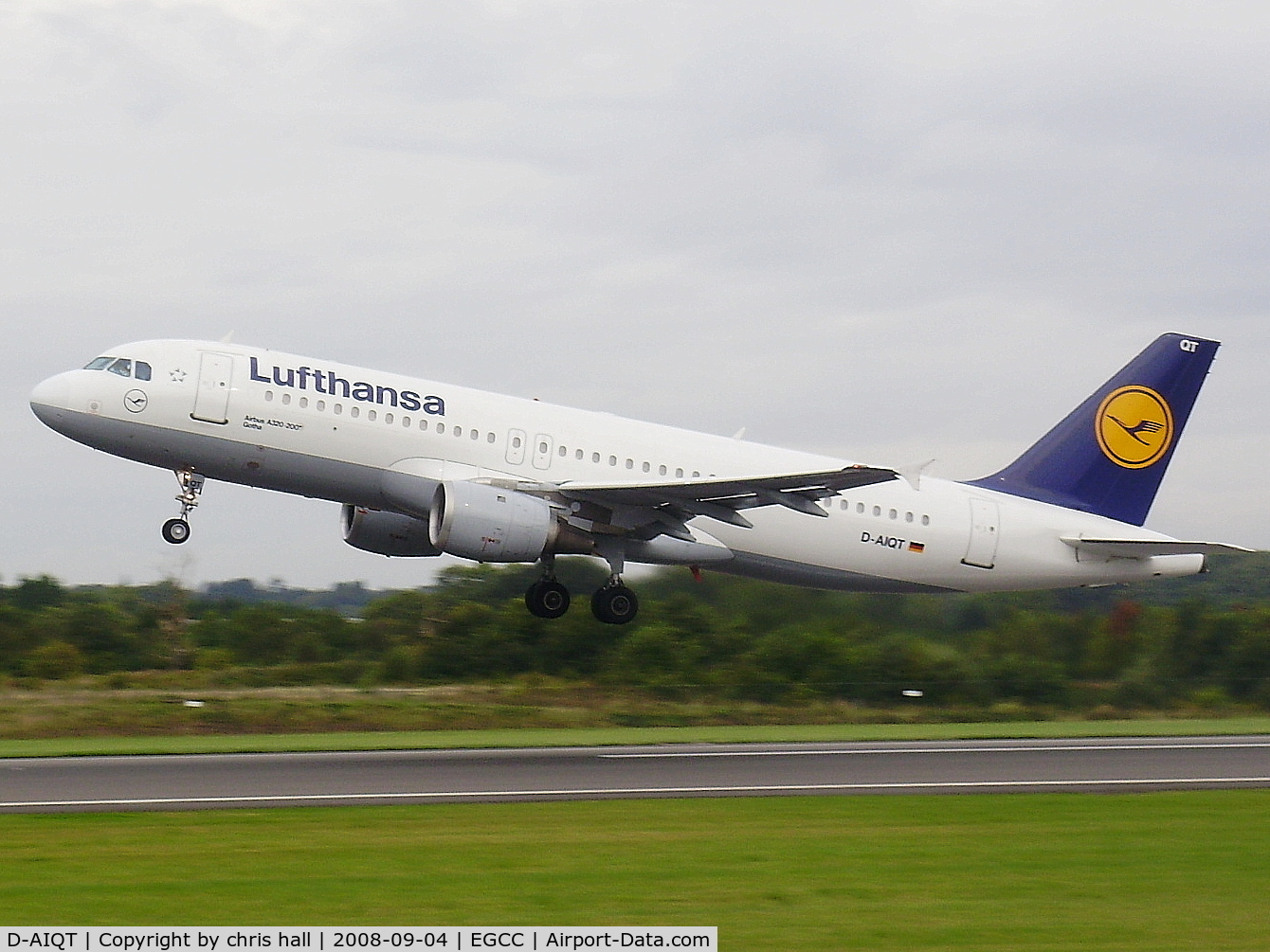 D-AIQT, 2000 Airbus A320-211 C/N 1337, Lufthansa