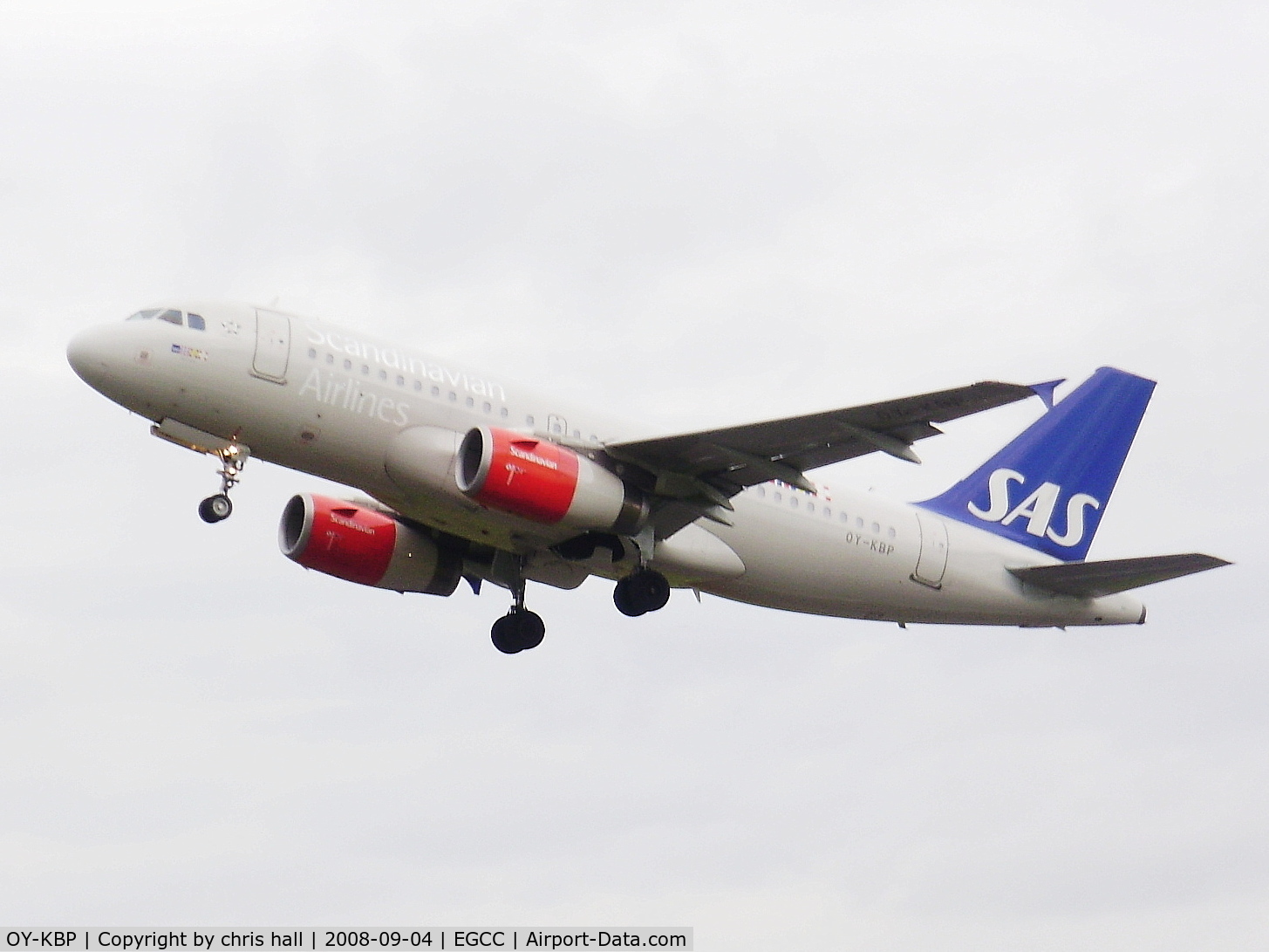 OY-KBP, 2006 Airbus A319-132 C/N 2888, SAS