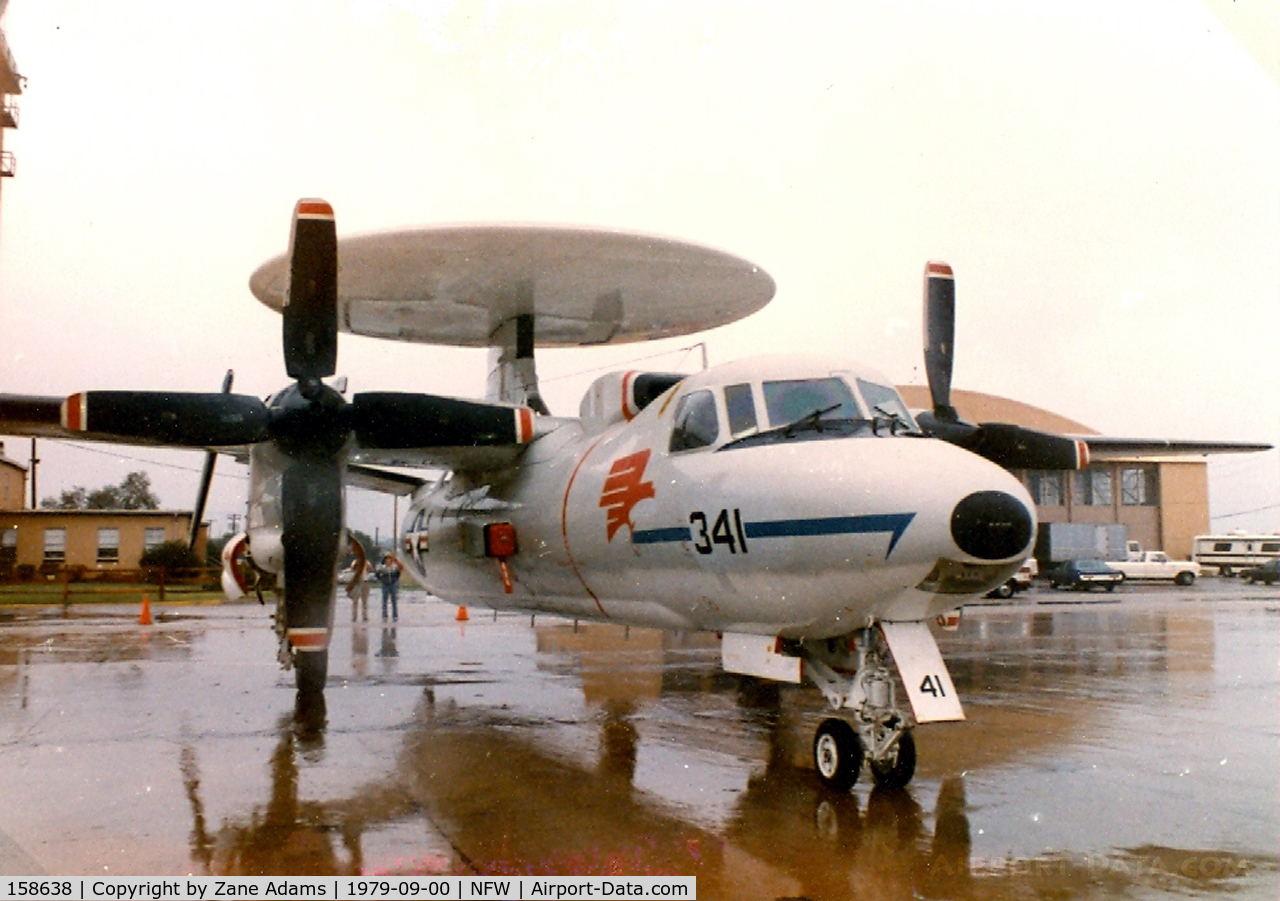 158638, Grumman E-2C Hawkeye C/N A001, The First Production E-2C Hawkeye at Carswell AFB Airshow
