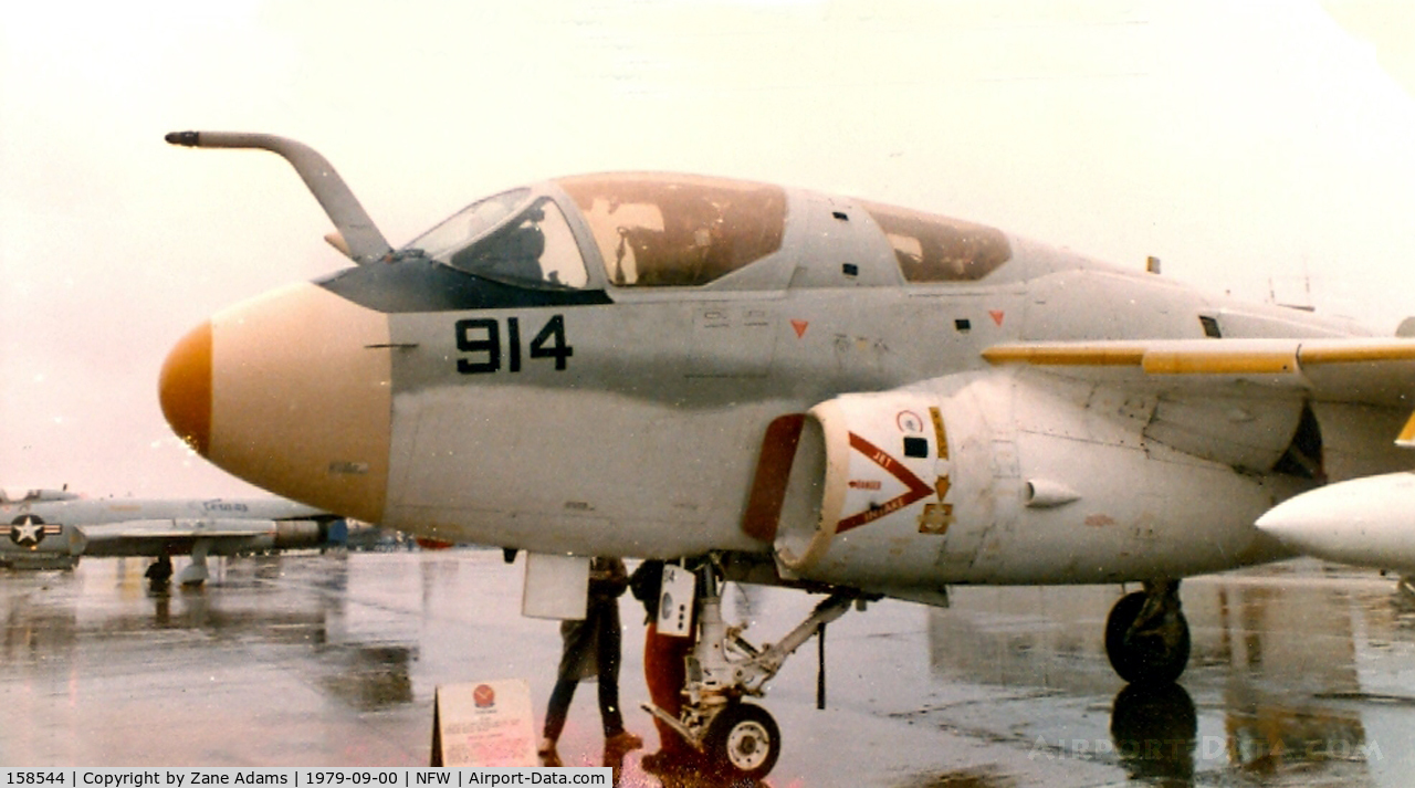 158544, Grumman EA-6B Prowler C/N P-22, USN Prowler at Carswell AFB Airshow