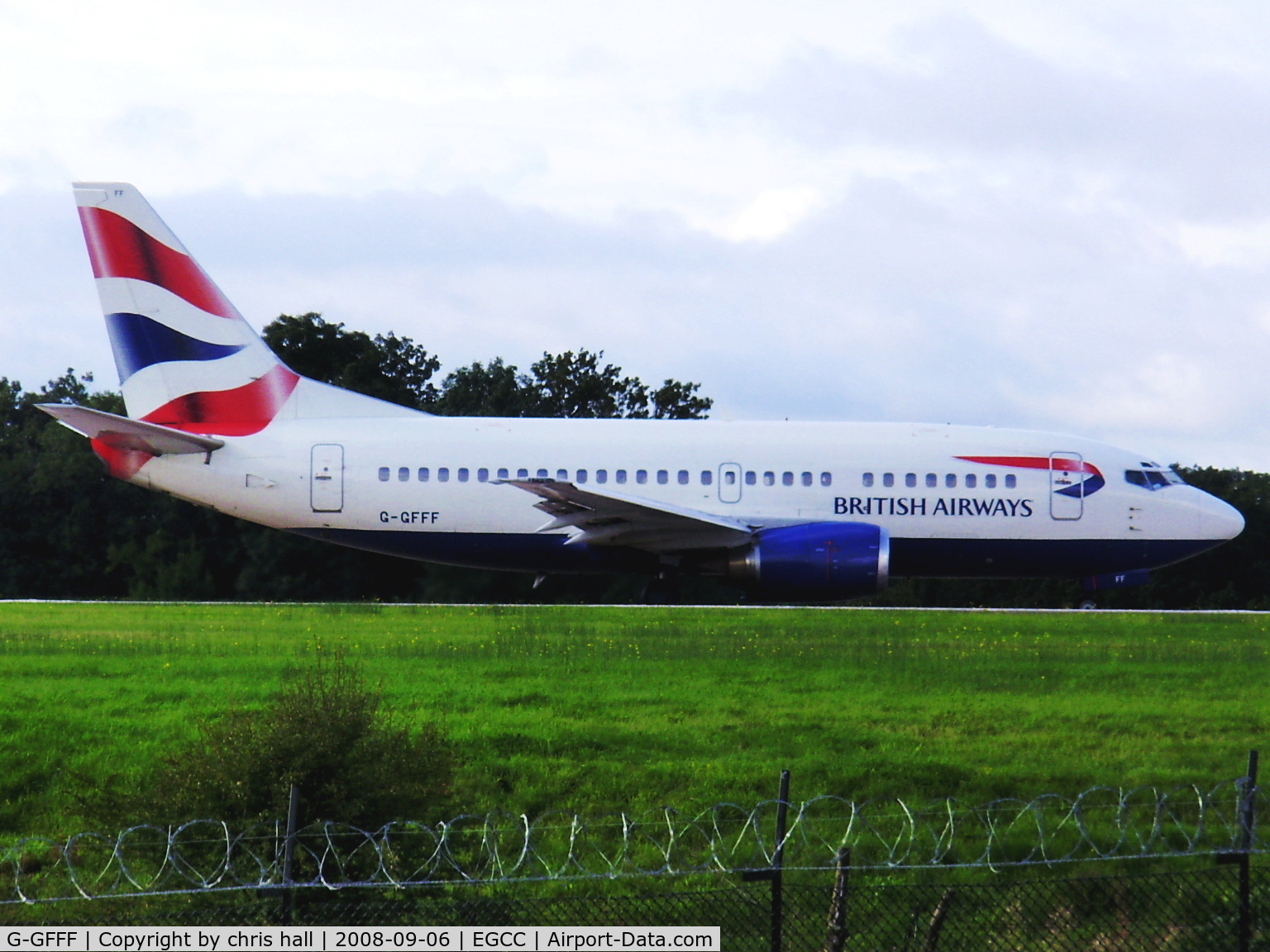 G-GFFF, 1990 Boeing 737-53A C/N 24754, British Airways