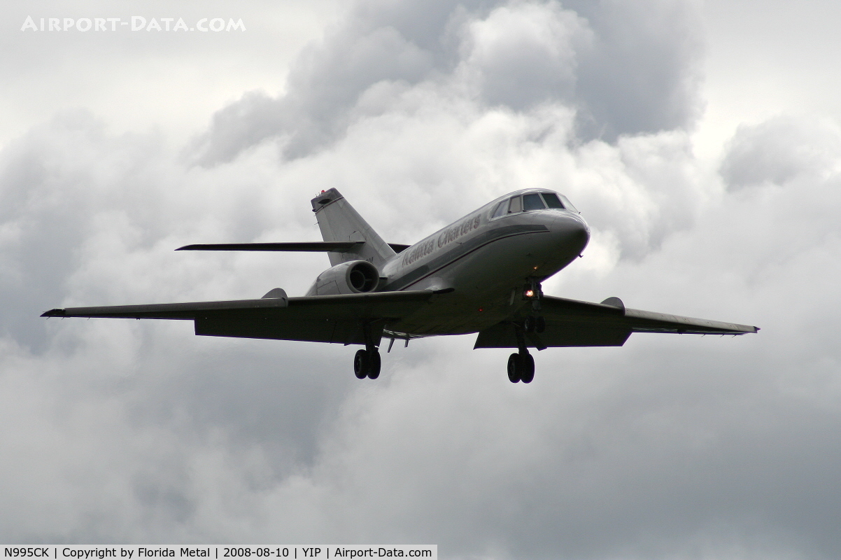 N995CK, Dassault Falcon (Mystere) 20C C/N 95, Kalitta Charters Falcon 20