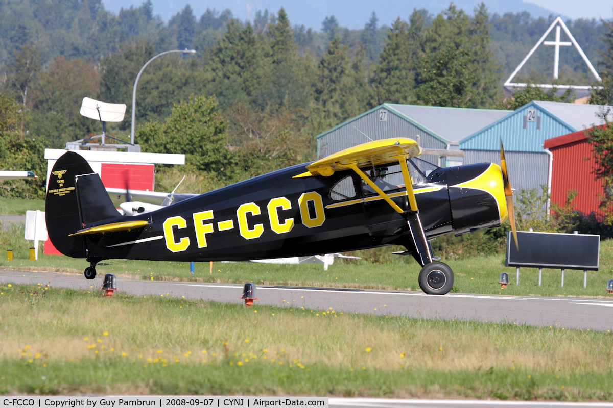 C-FCCO, Fairchild 24 C8E C/N 2802, Fantastic aircraft