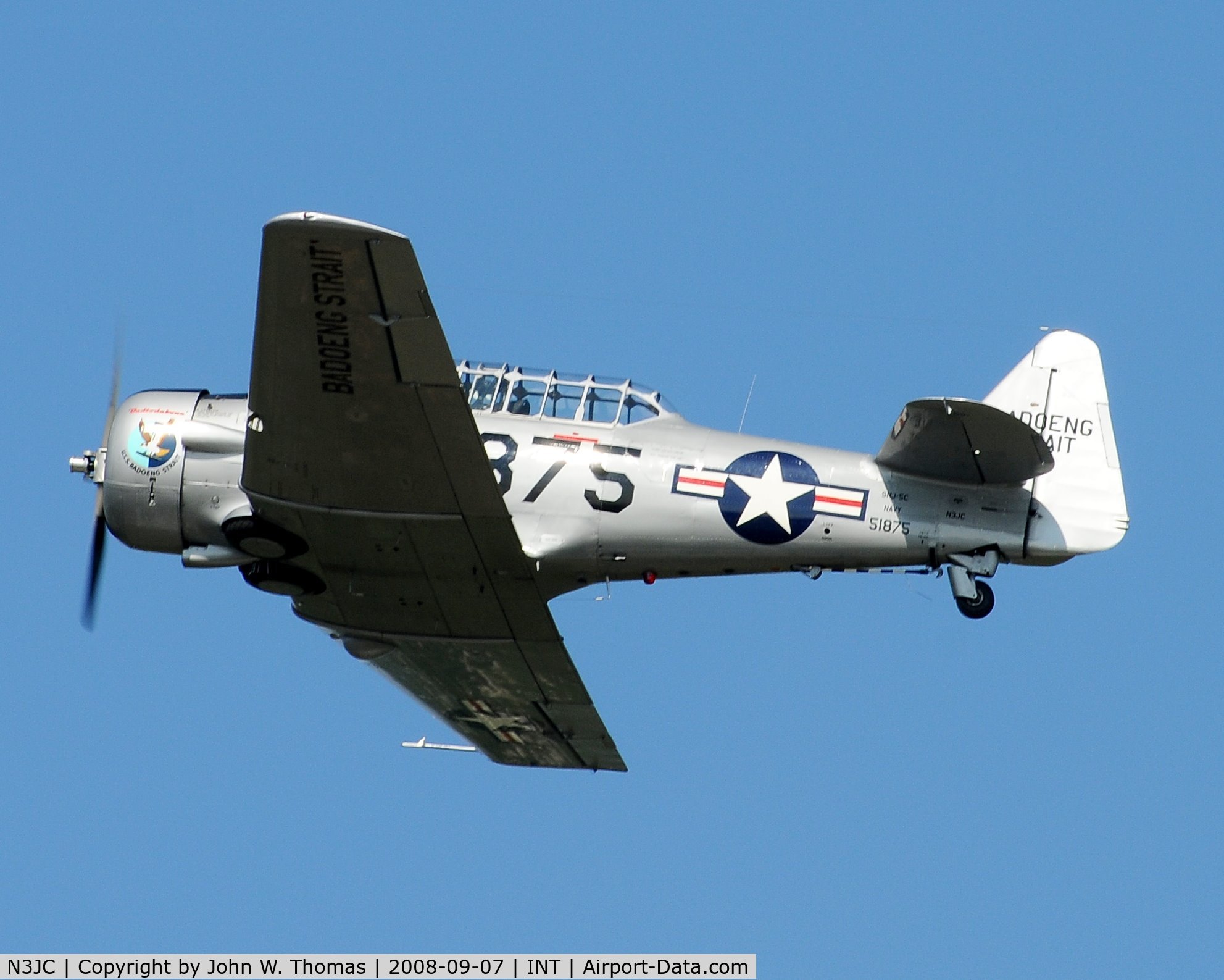 N3JC, 1943 North American SNJ-5C Texan Texan C/N 88-14913, Airshow Performance