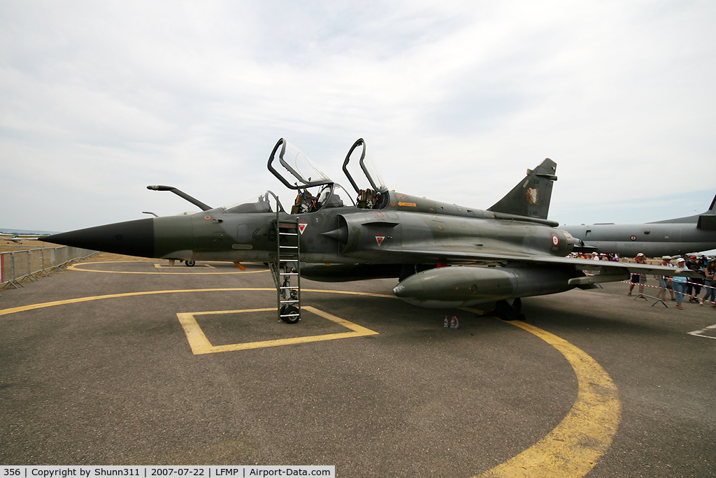 356, Dassault Mirage 2000N C/N 326, Used as static display during PGF Airshow 2007
