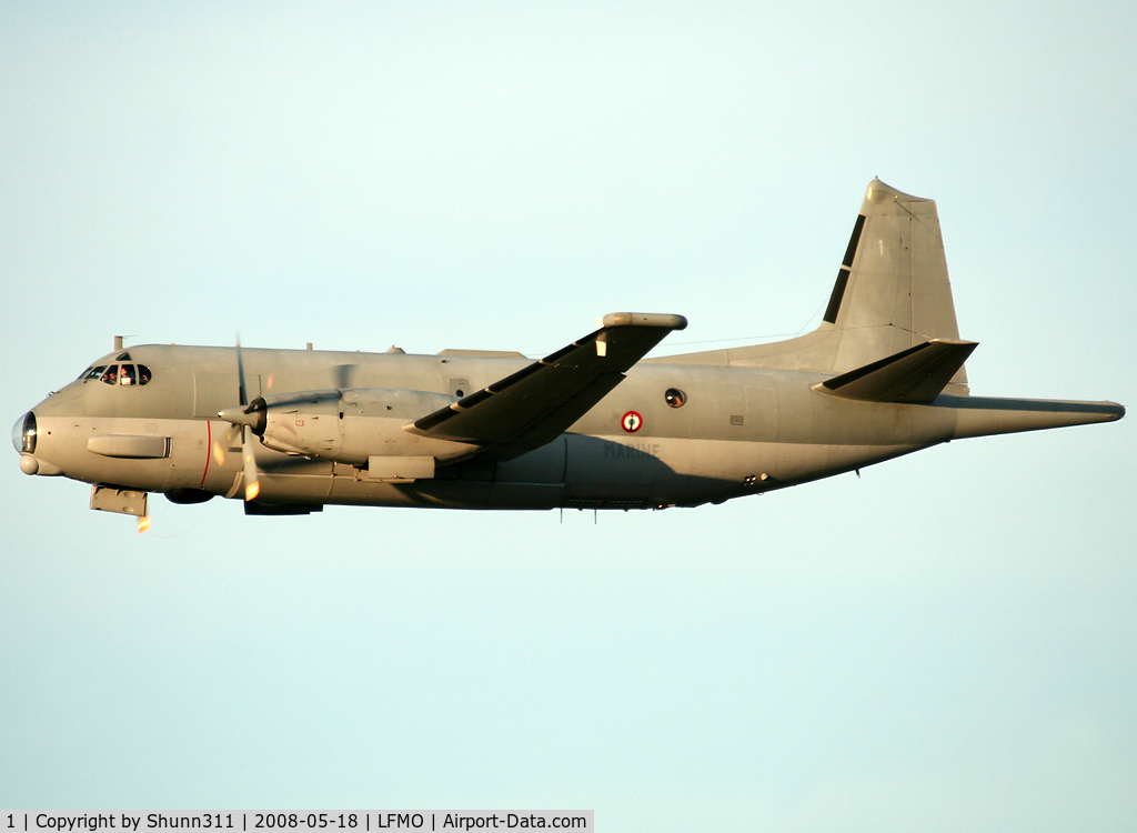 1, Dassault ATL-2 Atlantique 2 C/N 1, Take off after LFMO Airshow 2008