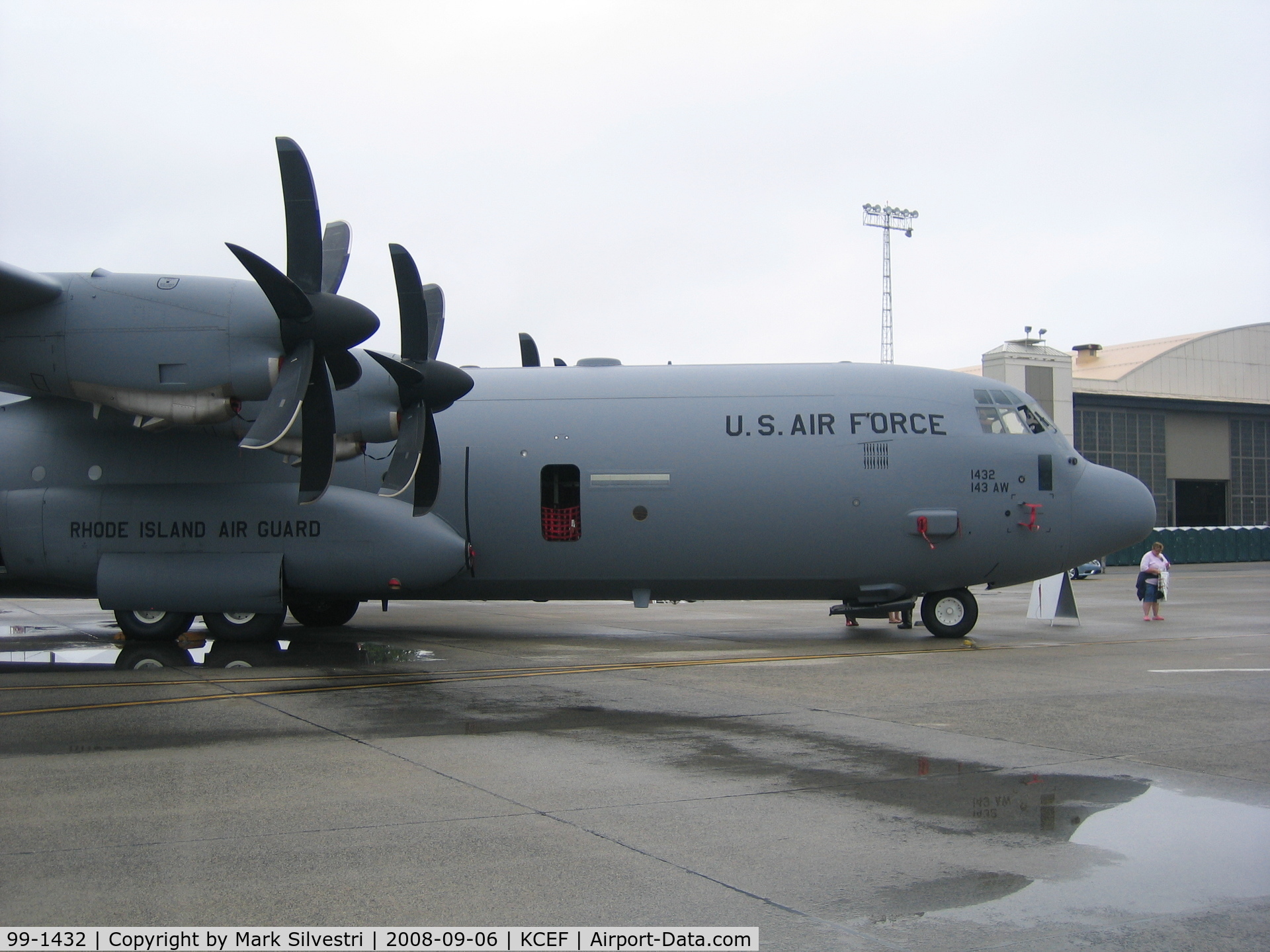 99-1432, 1999 Lockheed Martin C-130J-30 Super Hercules C/N 382-5518, Westover ARB 2008