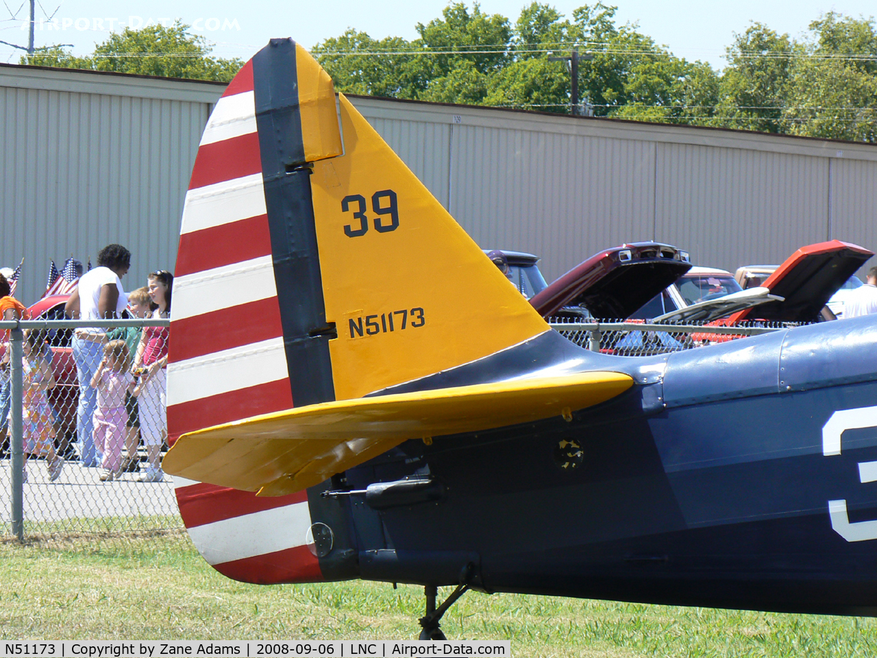 N51173, 1944 Fairchild M-62A C/N 10564AE, At the DFW CAF open house 2008 - Warbirds on Parade!