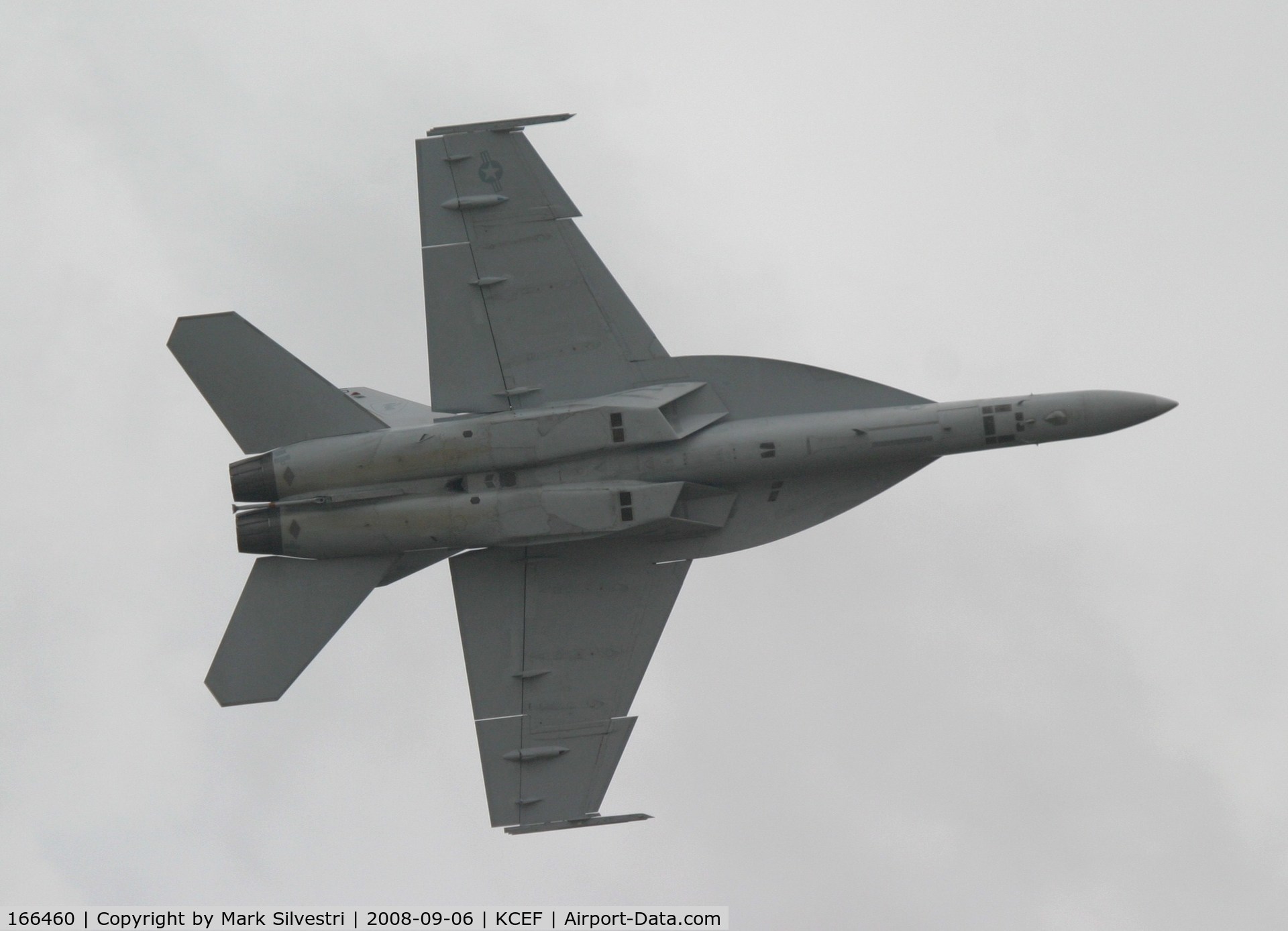 166460, Boeing F/A-18F Super Hornet C/N F095, Westover ARB 2008