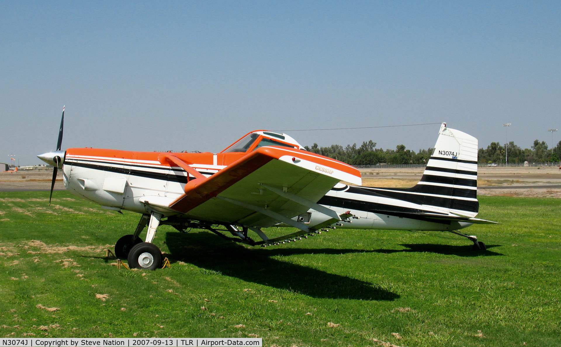 N3074J, 1980 Cessna T188C C/N T18803600T, 1980 Cessna T188C @ Tulare, CA