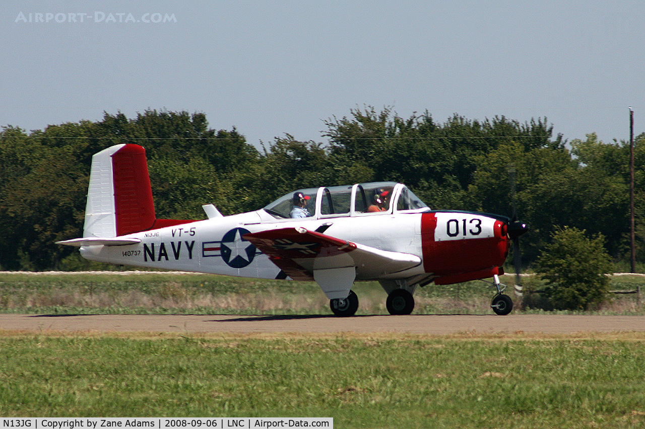 N13JG, 1953 Beech T-43B C/N G-297, At the DFW CAF open house 2008 - Warbirds on Parade!