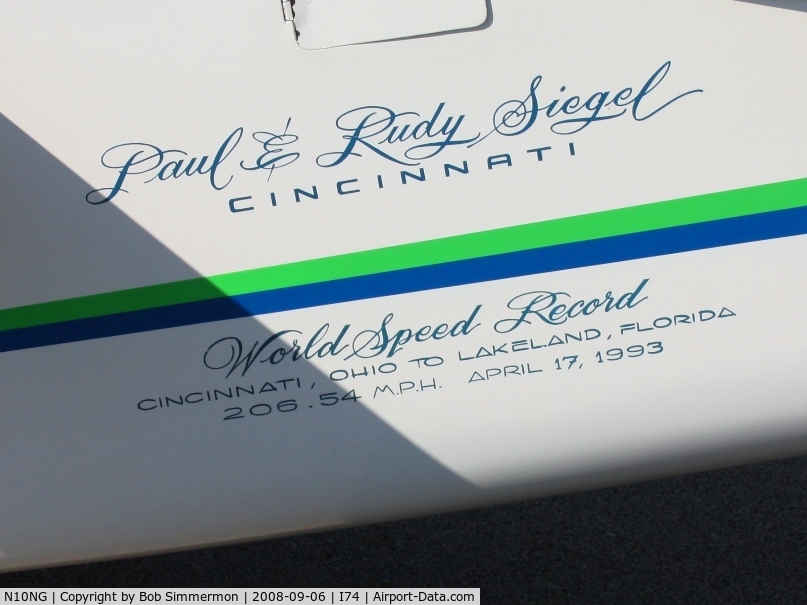 N10NG, 1985 Rutan Long-EZ C/N 434, MERFI Fly-in - Urbana, Ohio