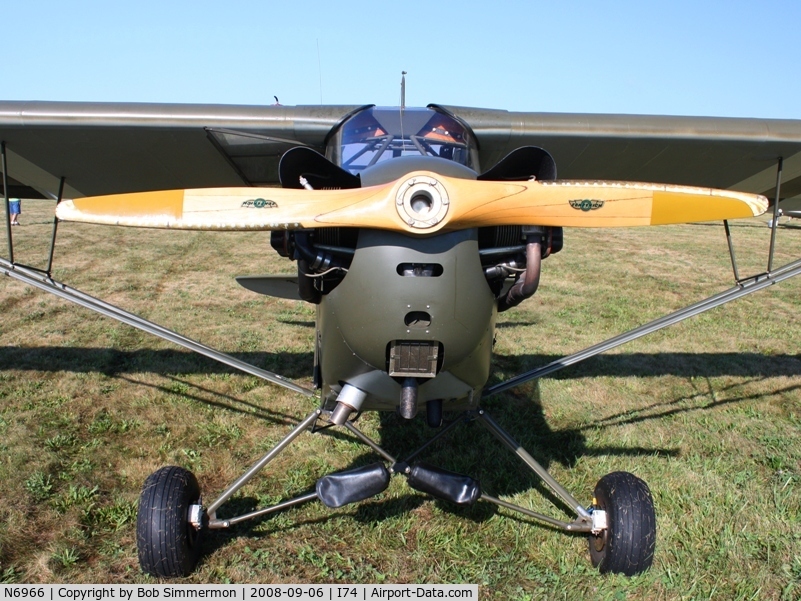 N6966, 2000 Wag-Aero Sport Trainer C/N 3533, MERFI Fly-in - Urbana, Ohio