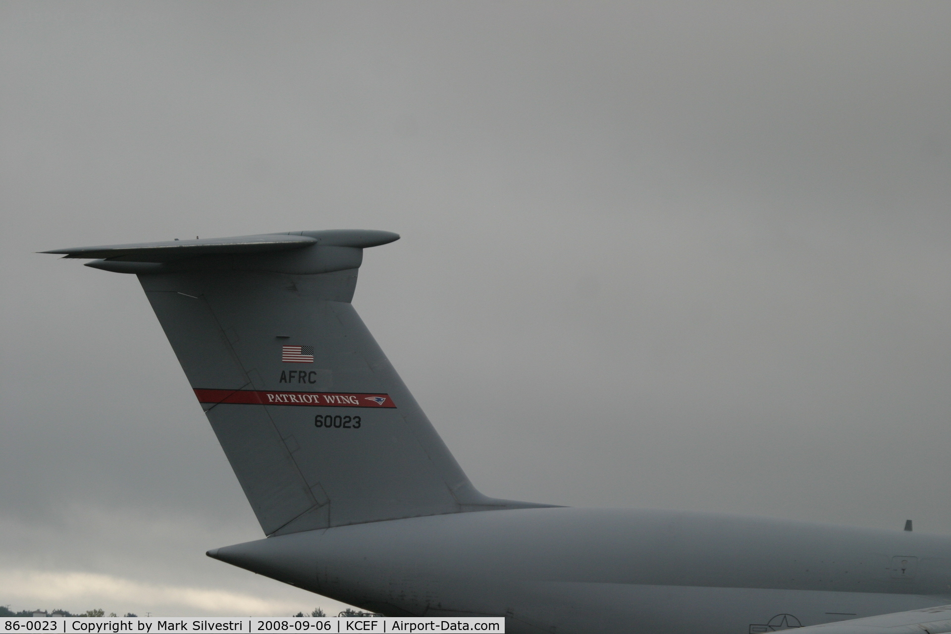 86-0023, 1986 Lockheed C-5B Galaxy C/N 500-0109, Westover ARB 2008