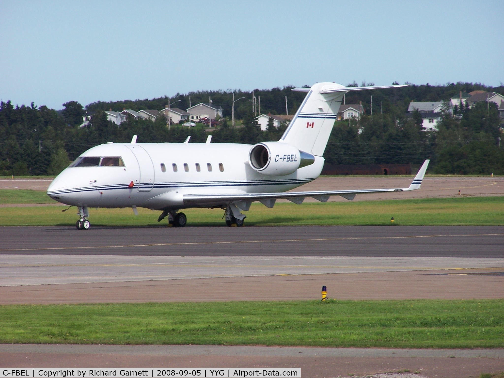 C-FBEL, 1984 Canadair Challenger 601 (CL-600-2A12) C/N 3028, C'town