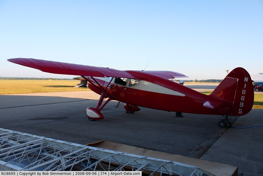 N18695, 1939 Fairchild 24W-9 C/N W9-213, MERFI Fly-in - Urbana, Ohio