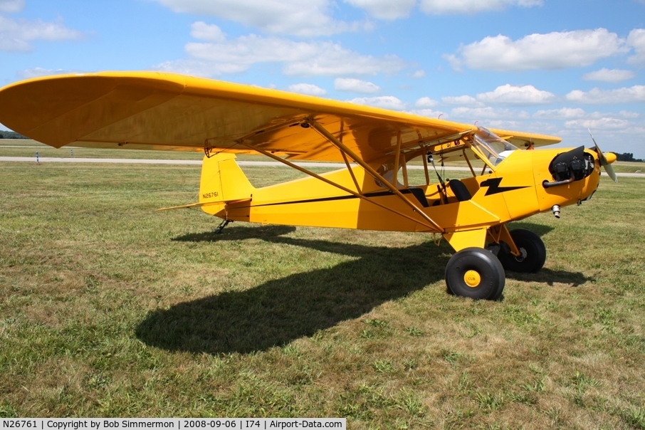 N26761, 1940 Piper J3C-65 Cub Cub C/N 4164, MERFI Fly-in - Urbana, Ohio