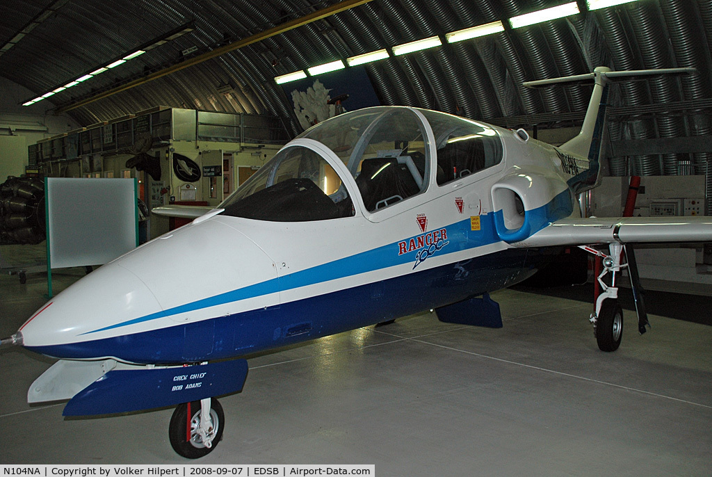 N104NA, 1993 Deutsch Aerospace Ag FR-06 C/N RP-01, at Baden-Baden Museum