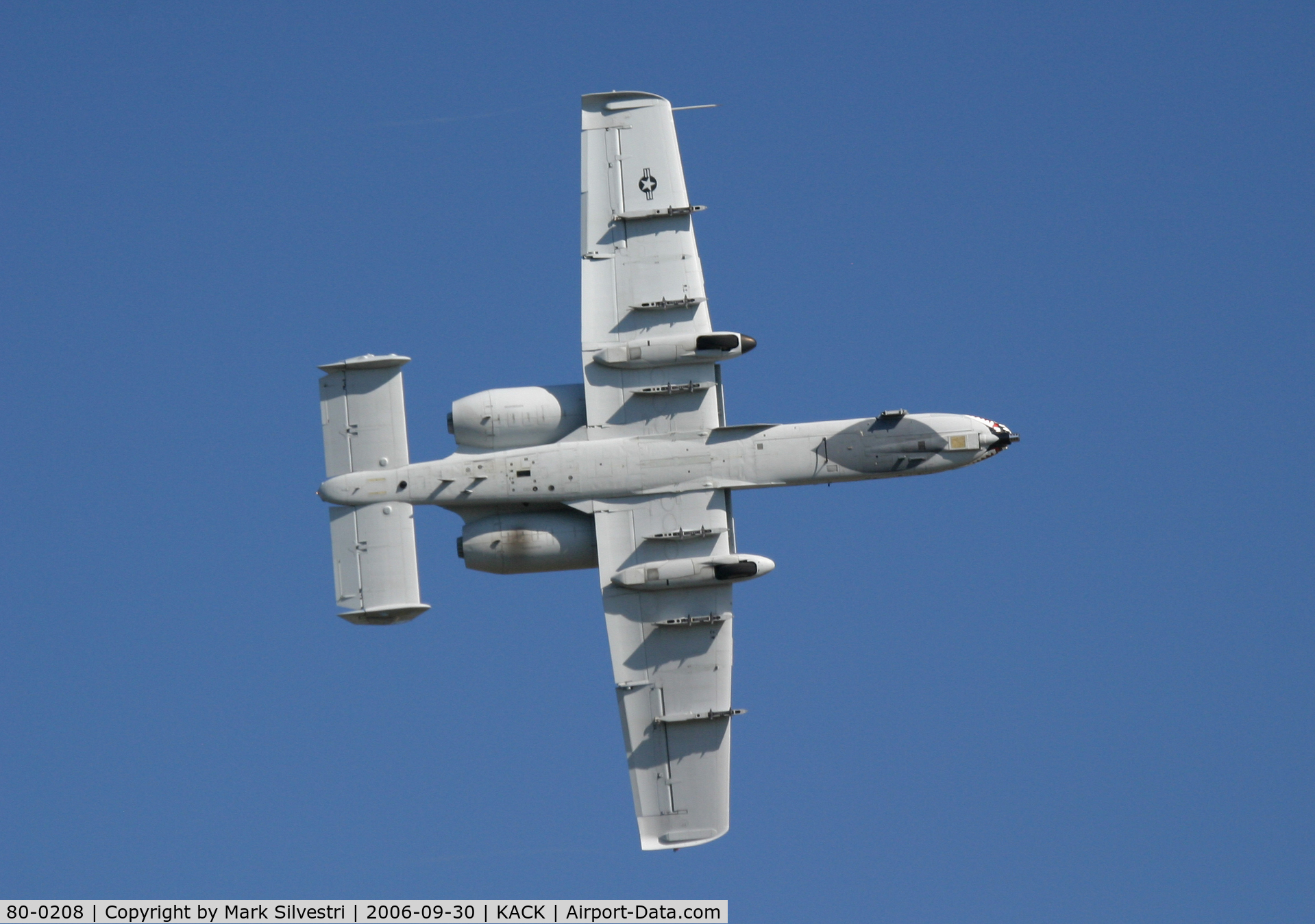 80-0208, 1980 Fairchild Republic A-10C Thunderbolt II C/N A10-0558, Nantucket Airshow 2006