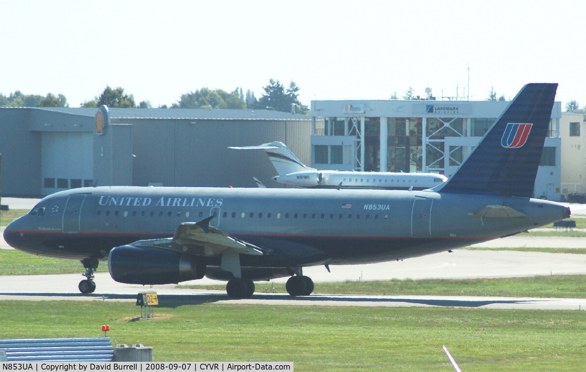 N853UA, 2002 Airbus A319-131 C/N 1688, United Airlines - Taxiing