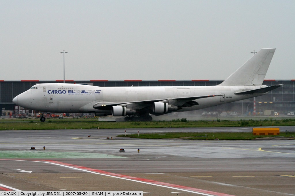 4X-AXK, 1980 Boeing 747-245F C/N 22151, B747-245(F)