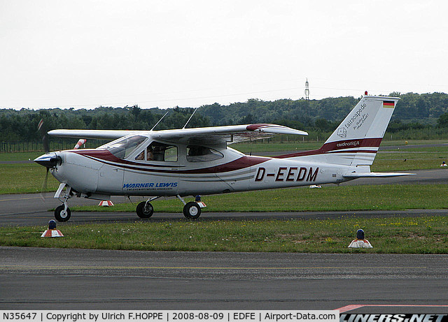 N35647, 1976 Cessna 177RG Cardinal C/N 177RG1054, new German registration