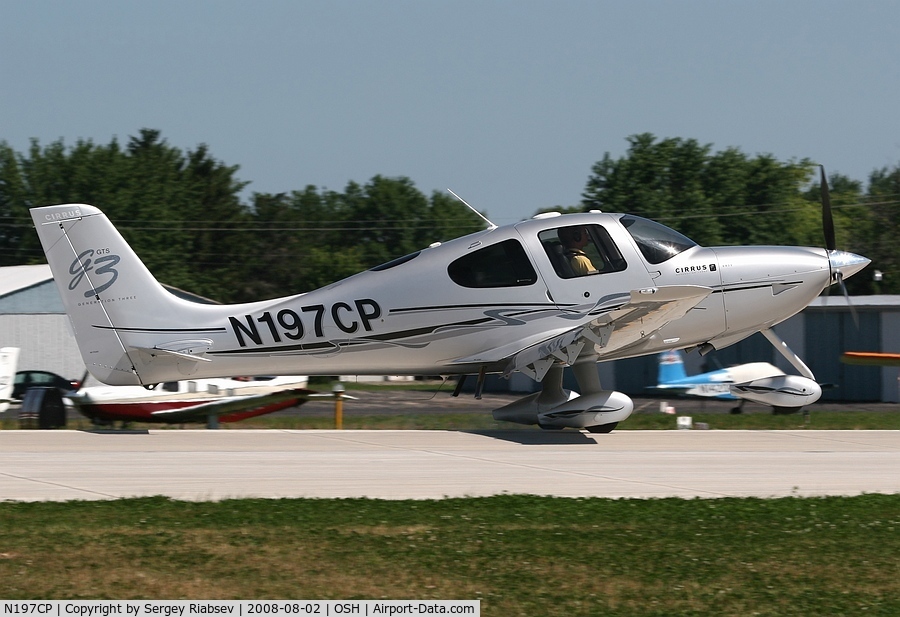N197CP, 2008 Cirrus SR22 G3 GTS C/N 3056, EAA AirVenture 2008