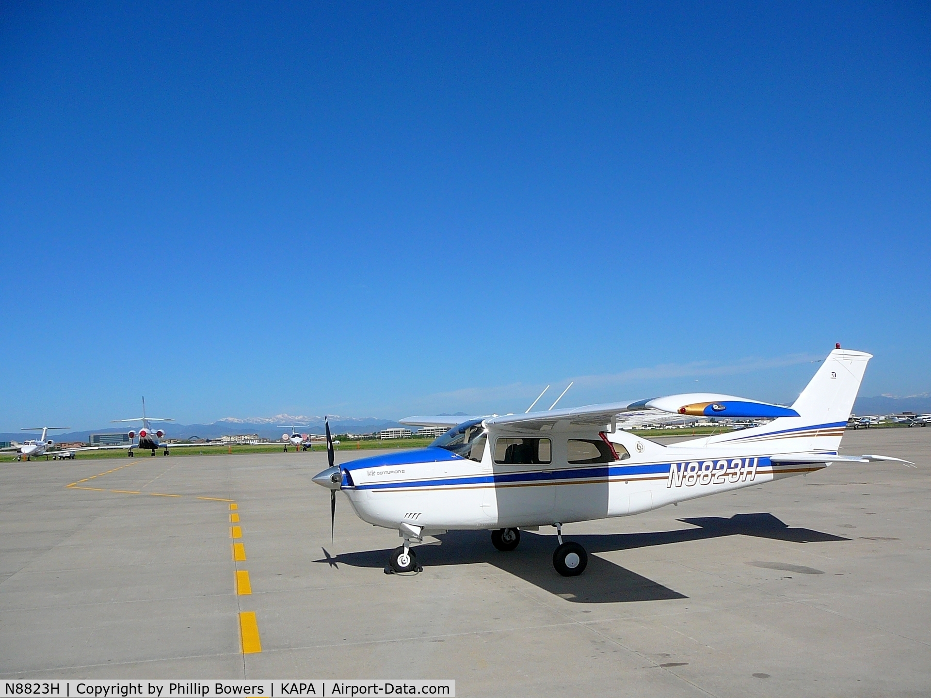 N8823H, 1970 Cessna T210K Turbo Centurion C/N 21059314, Centinnial Airport (KAPA) Centennial, Colorado