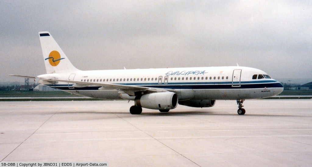 5B-DBB, 1991 Airbus A320-231 C/N 256, A320-231