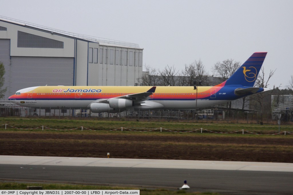 6Y-JMP, 1999 Airbus A340-313 C/N 257, A340-313