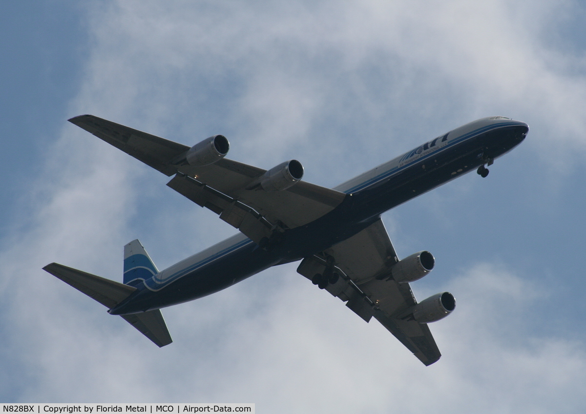 N828BX, 1968 Douglas DC-8-71F C/N 45993, ATI DC-8-71