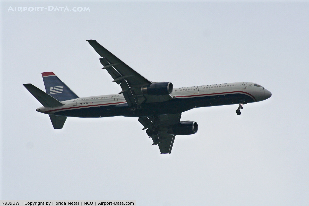 N939UW, 1994 Boeing 757-2B7 C/N 27303, US Airways 757