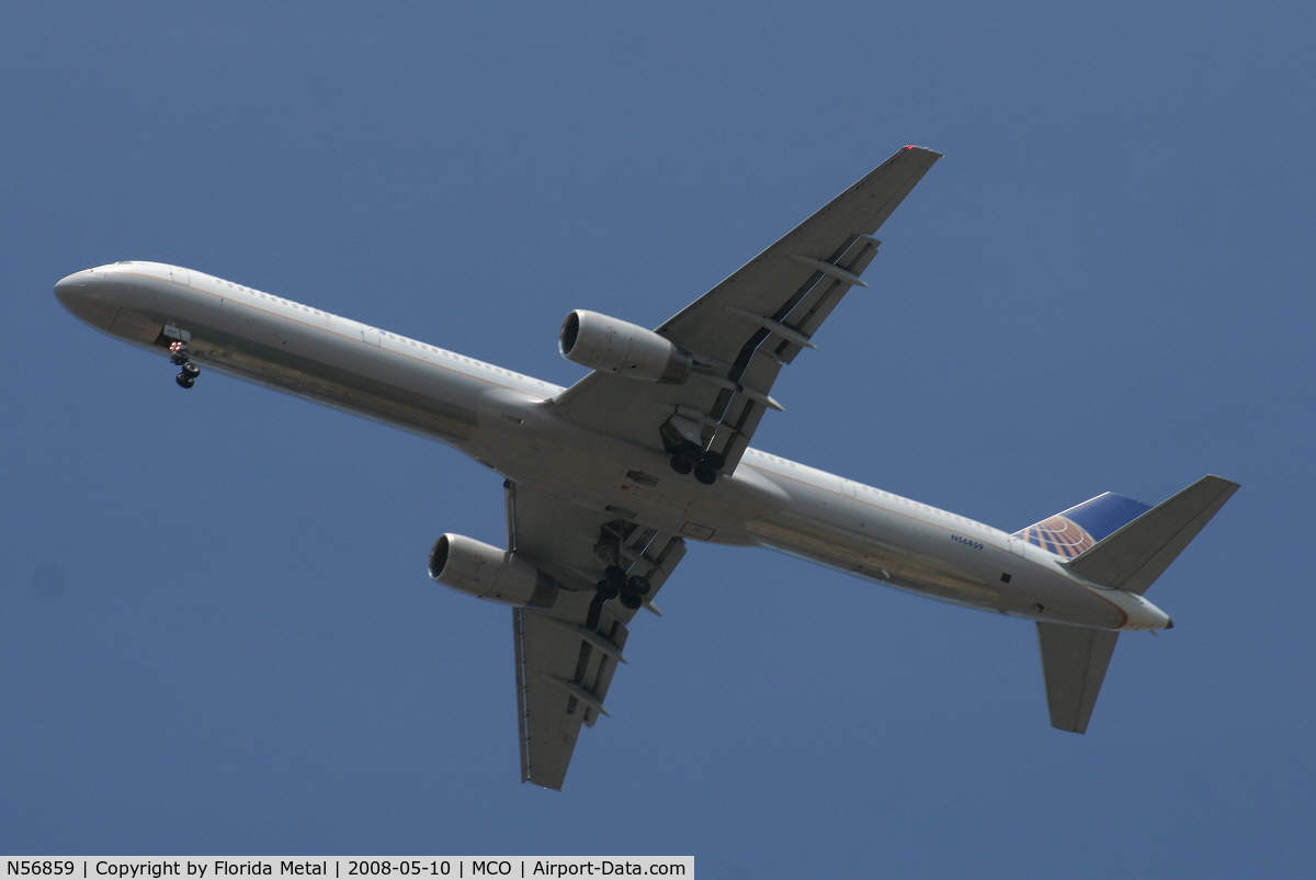 N56859, 2004 Boeing 757-324 C/N 32818, Continental 757-300