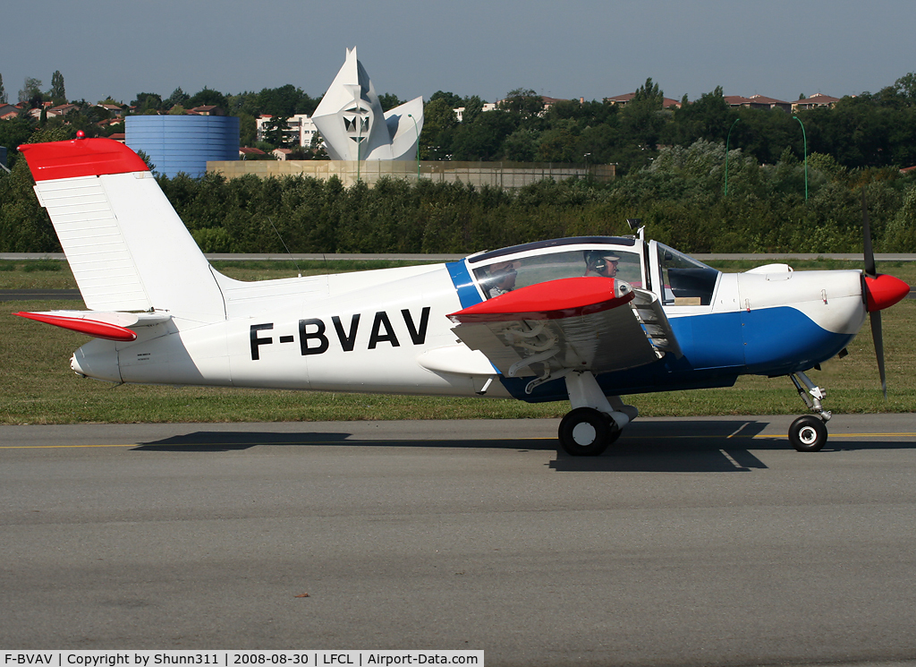 F-BVAV, Socata MS-893E Rallye 180GT C/N 12375, Arriving from flight and rolling near the control tower for parking...