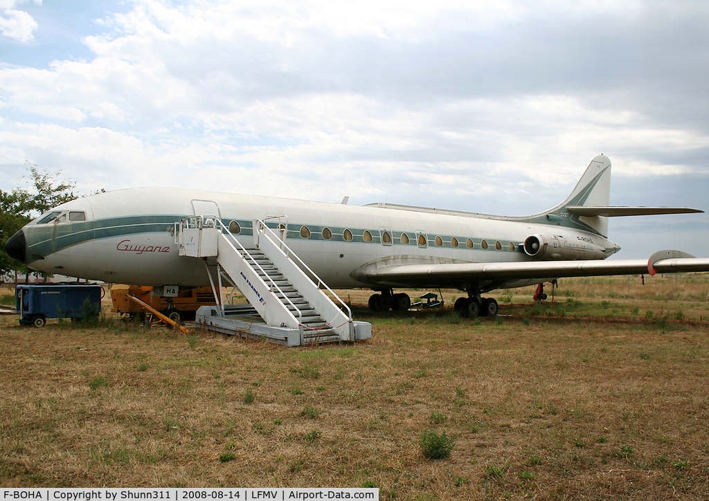 F-BOHA, 1968 Sud Aviation SE-210 Caravelle III C/N 242, Old lady preserved at this airport...