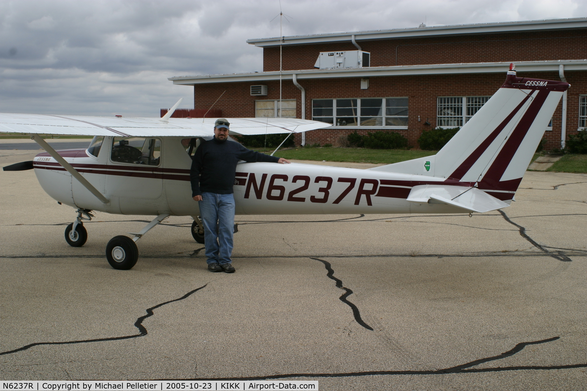 N6237R, 1965 Cessna 150F C/N 15061537, Me with 37R