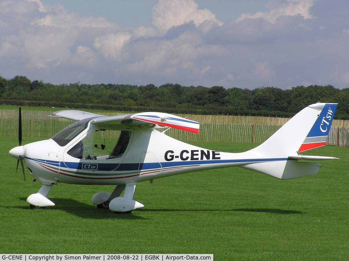 G-CENE, 2007 Flight Design CTSW C/N 8273, CTSW visiting Sywell